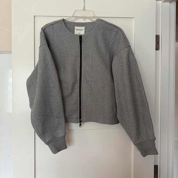 Abercrombie And Fitch Bomber Coat - Picture 1 of 2